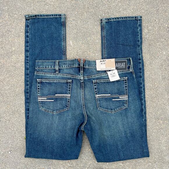 Ariat M8 Modern Judson Slim Leg Jeans 38x38 NWT 10041102 - Picture 2 of 8